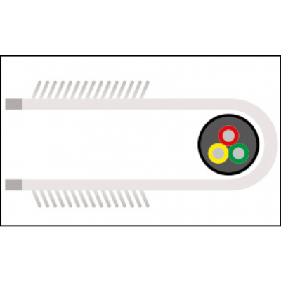 UCHWYT WCISKANY DO KABLI OKRAGŁYCH 8-28MM /opk=100szt./ 928TCB CELO (928TCB)